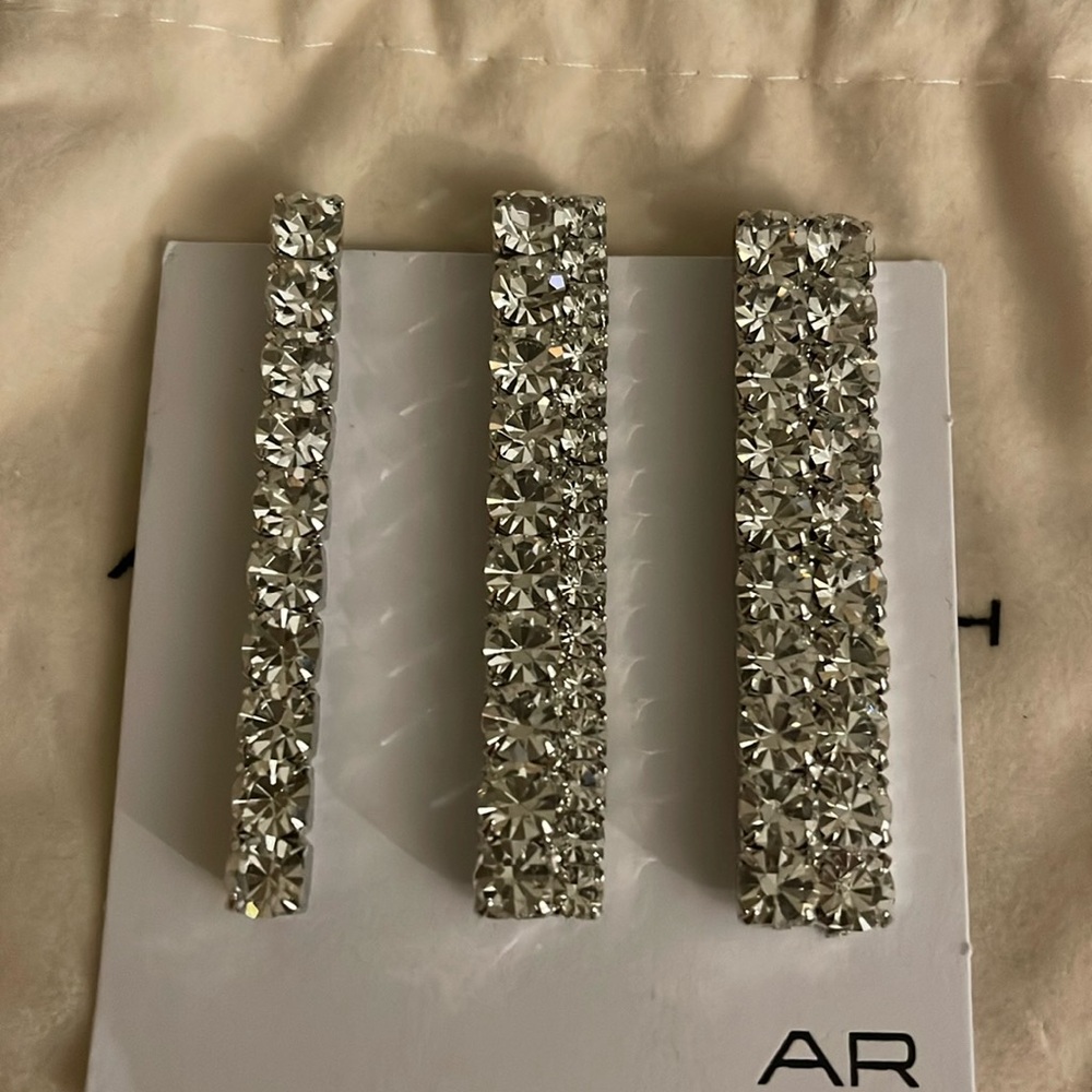 Alessandra Rich Crystal Hair Slides (clips)